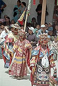 Ladakh - Cham masks dances at Phyang monastery 